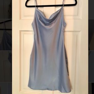 UO Mallory cowl neck slip dress